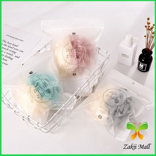 Zakii Mall ใยขัดผิว สีทูโทน ใยขัดตัว   Body scrub Bath Lily