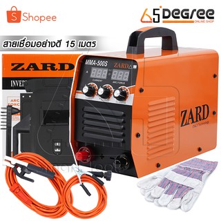 ZARD ตู้เชื่อม Inverter ตู้เชื่อมไฟฟ้า เครื่องเชื่อม IGBT MMA-500S รุ่นใหม่ 2 หน้าจอ 3 ปุ่ม Upgrade Edition