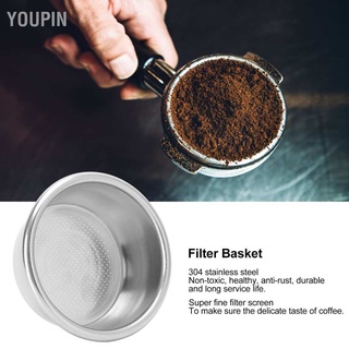 Youpin 54MM Coffee Filter Non-Pressurized Basket Replacement Fit for Breville 870 Machine