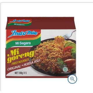 Indomie Mi Goreng บะหมี่ผัดดั้งเดิม 5 x 80 กรัม