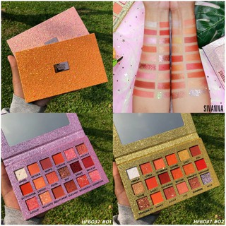 HF6037  SIVANNA PRETTY GALAXY EYESHADOW PALETTE ซีเวนน่า คัลเลอร์ส พริตตี้ กาแลคซี อายแชโดว์ 16 สี