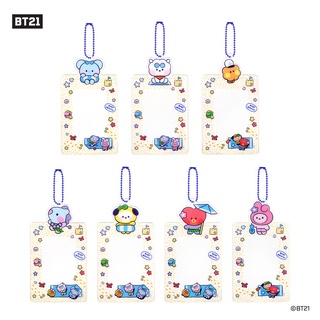 BT21 minini PHOTO HOLDER [SUMMER SKY] 💜สินค้าพร้อมส่ง💜