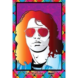 โปสเตอร์ ภาพติดผนัง jim morrison