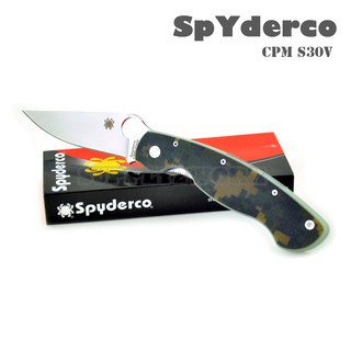 SpYderco รุ่น PA60-CM มีดพับ มีดพก ขนาดใบมีด 3.82 นิ้ว