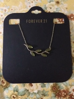 สร้อยคอ forever21 เครื่องประดับแบรนด์ forever21