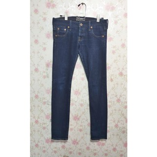 Westwood Jeans (J-286) กางเกงยีนส์ผ้ายืด มือสอง เอวต่ำทรงเดฟ ไซด์ M