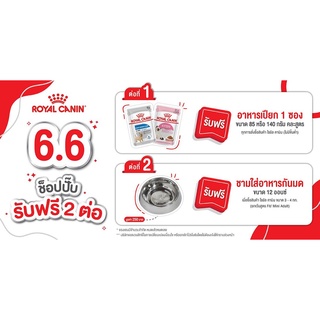 [โปรโมชั่น] Tester อาหารทดลอง แบรนด์ Royal Canin คละสูตร