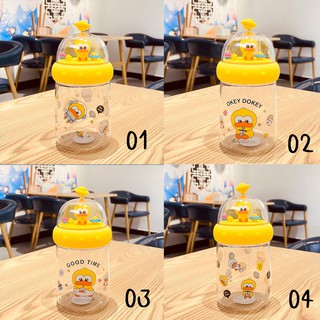 กระติกน้ำ กระบอกน้ำเด็ก ขวดน้ำ ลายการ์ตูน ขนาด450ml พร้อมส่ง