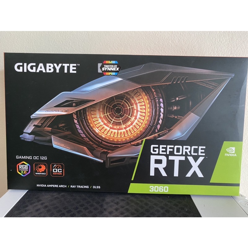 ถูสุดในแปดโลกแล้ว**ชิ้นสุดท้าย!!!รุ่นTop**[มีของจริง]Gigabyte 3060 Gaming OC 12gb มือ2  3พัดลม