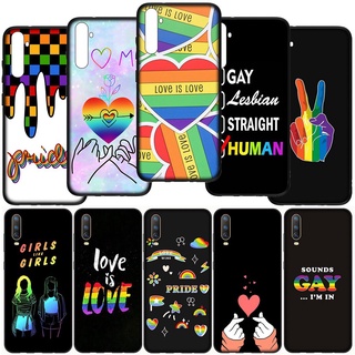 เคสโทรศัพท์มือถือแบบนิ่ม ลาย love is love Rainbow LGBT B-GB40 สําหรับ OPPO A16 A74 F19 A39 A57 A16S Reno 5F 5 4G