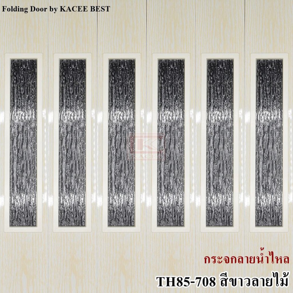 KACEE ฉาก ฉากกั้นห้อง ฉากกั้นแอร์ ฉากกั้นห้องญี่ปุ่น (แบบเจาะกระจก) รหัส TH85-708 ราคา ถูกที่สุด ดีลบีเคเค แกลเลอรีภาพที่ 2