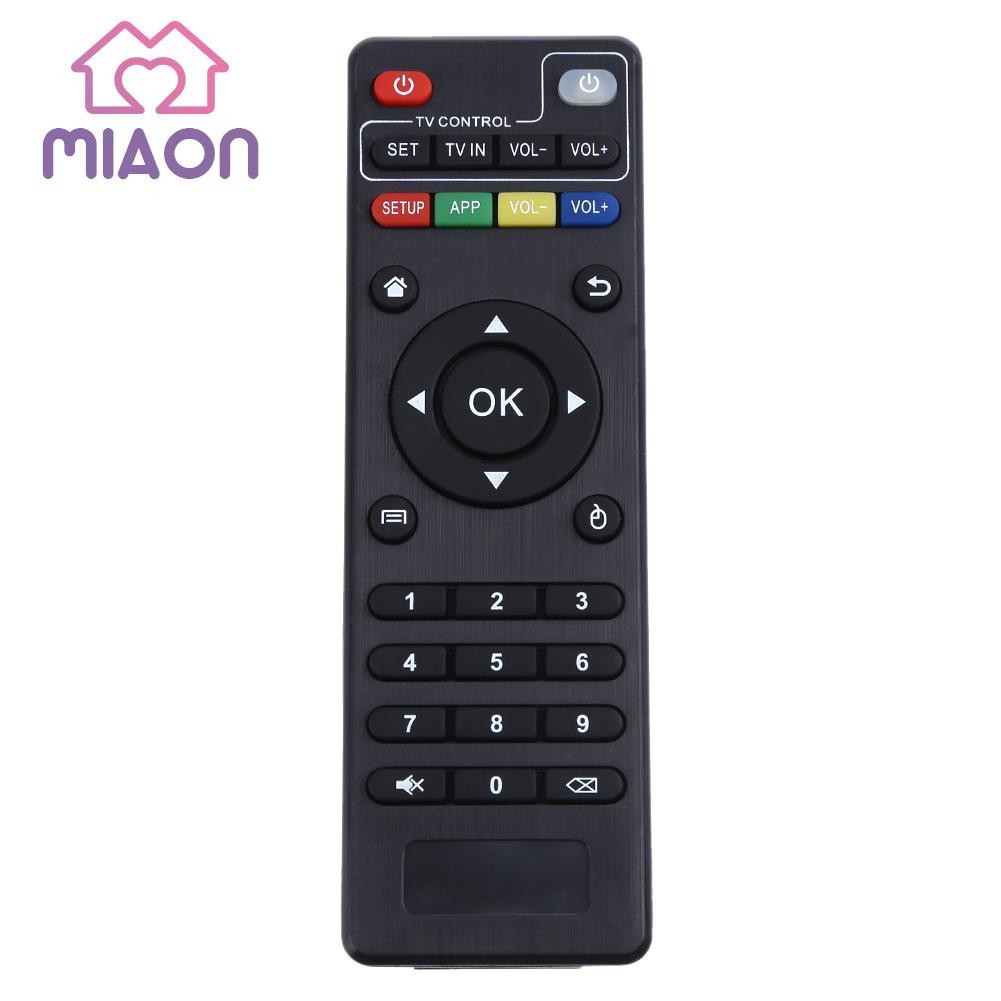 miaon unihappy รีโมทควบคุมทีวีอินฟราเรดสําหรับ mxq mxq- pro mxq - 4k m 8s