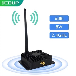 EDUP 2.4GHz Wifi 8W/4Wเครื่องขยายเสียง 5GHz 5W Wifi Wireless Range RepeaterสำหรับWI FI Routerอุปกรณ์เสริมเสาอากาศ