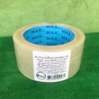 เทป OPP กาวน้ำสีใส MAX ขนาด 48X MMX 100y