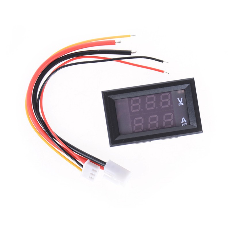 GoldenSilverDC 0-100V LED Mini Digital Voltmeter Volt Meter Gauge ...