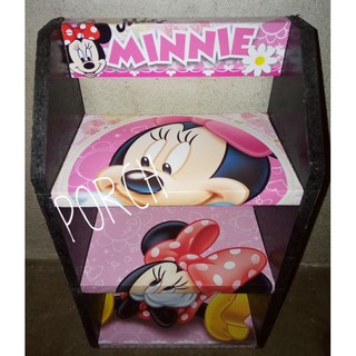 &gt;&gt;ส่งฟรีไม่ใช้โค้ด&lt;&lt; ชั้นวางของ/วางเครื่องสำอางค์ Mickey&amp;Minnie