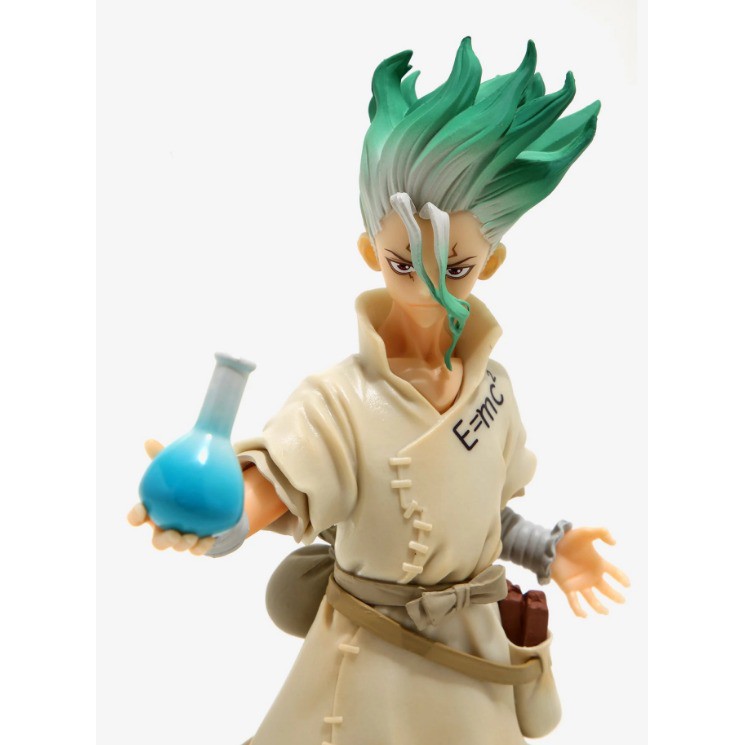 ของแท อ ช งาม เซ นค Dr Stone Figure Of Stone World Kingdom Of Science Senku Ishigami Shopee Thailand