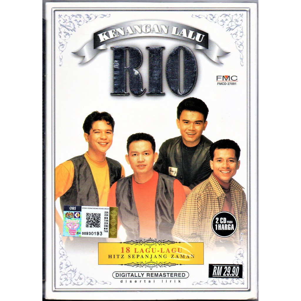 RIO - Rios Past Memories - 18 Hitz Songs ตลอดเวลา (2 ซีดี)