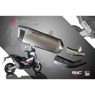 ท่อ SC PROJECT Slip-On สำหรับ HONDA X-ADV 750 (2017 - 2019) ของแท้