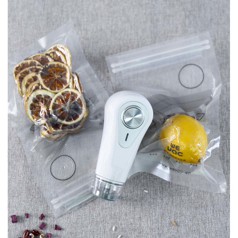 Wevac Mini Handheld Vacuum Sealer, Handi, Handy, cordless TypeC