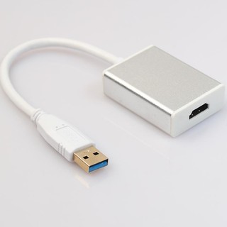 USB 3.0 display Graphic Converter Adapter หัวแปลง USB ออกจอภายนอก โปรเจคเตอร์ ความละเอียด 1080p