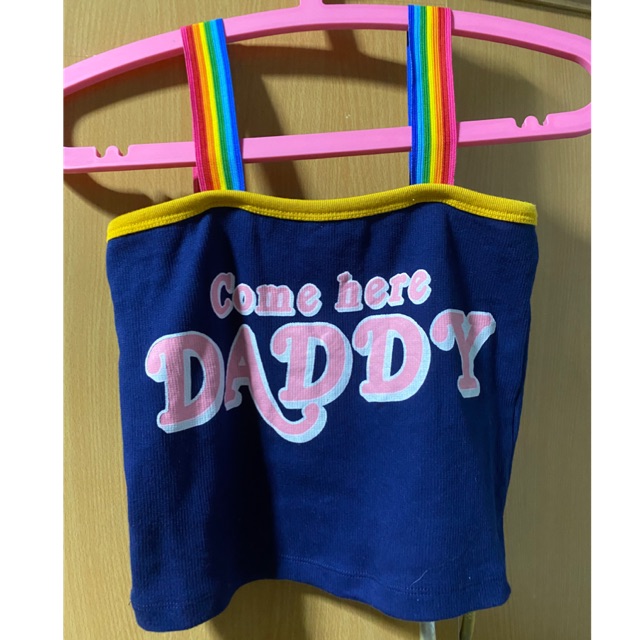 เสื้อสายเดี่ยว come here daddy
