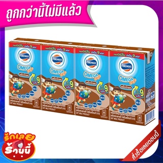 โฟร์โมสต์ โอเมก้า นมยูเอชที รสช็อกโกแลต 85 มล. x 48 กล่อง Foremost Omega UHT Milk Chocolate Flavor 85 ml x 48 boxes