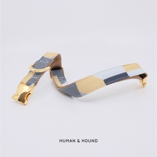 ปลอกคอสุนัข Human and  Hound - Classy Metallic Arrow