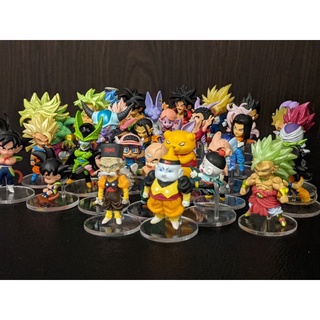 🔥🔥🇯🇵🐲⚽ Dragonball ดราก้อนบอล Gashapon กาชาปอง  UDM ของแท้!! พร้อมฐานอะคริลิค 1/2