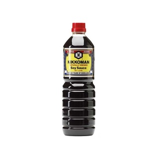 พร้อมส่ง! คิคโคแมน ซอสถั่วเหลือง 1 ลิตร x 2 ขวด Kikkoman Soy Sauce 1 Liter x 2 Bottle