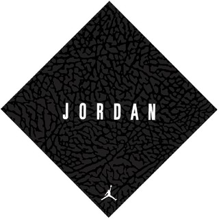 Nike ไนกี้ ผ้ารัดศีรษะ ผ้าคาดผม ผ้าโพกผม Printed JordanBandana J.100.3538.930 BK (890)