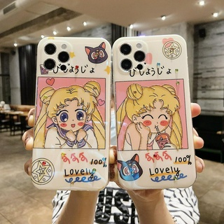 เคสโทรศัพท์มือถือแบบนิ่ม ลายการ์ตูนเซเลอร์มูนน่ารัก สําหรับ Huawei Y9s P20 Pro P30 Pro P40 Pro Mate 20 Pro Mate 30 Pro Mate 40 Pro Nova 5T Nova 7i Nova 7Pro Nova 7SE Nova 8 Nova 8se Nova 9 Honor 8X Honor 50 Honor 60