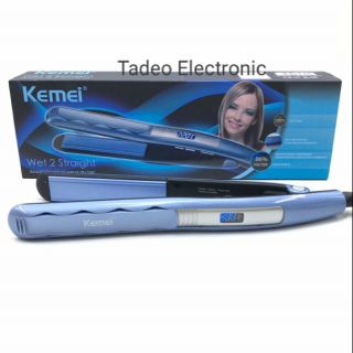 ✅✅Kemei Twosister เครื่องหนีบถนอมเส้นผม Wet 2 Straight  ของแท้100%