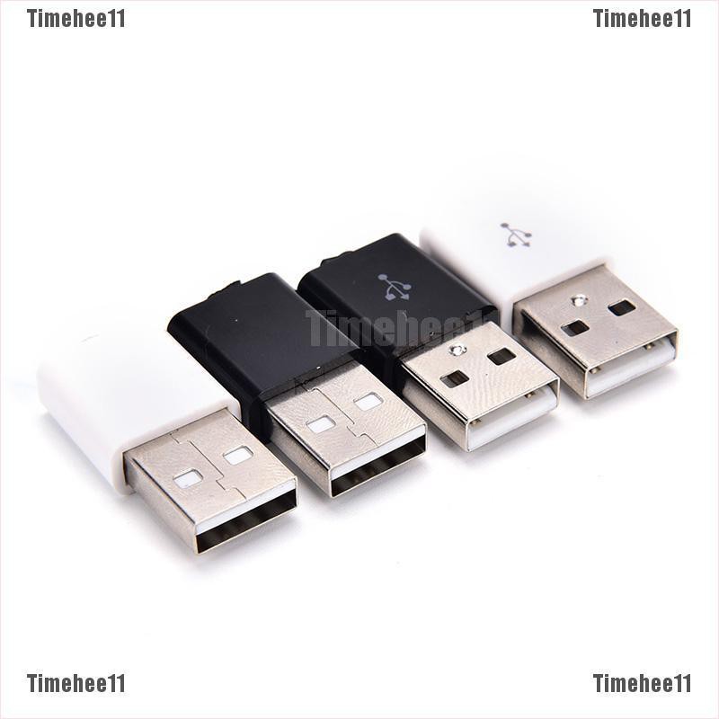 (him hee) 10 à¸Šà¸´à¹‰à¸™/à¸¥à¹‡à¸­à¸• diy usb male à¸­à¸°à¹ à¸”à¸›à¹€à ...