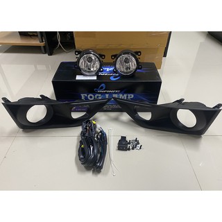 ไฟตัดหมอก D-max 2020 หน้าดำ IFINITE รุ่นเตี้ย (รถตอนเดียวใส่รุ่นเตี้ย) โคมธรรมดา IN-DM19