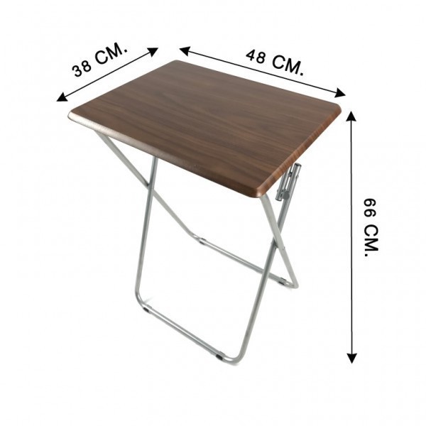 โต๊ะไม้ พับเก็บได้ #PT-010 Oak