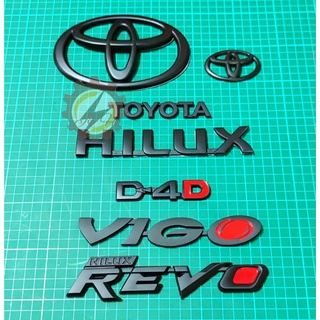 โลโก้ TOYOTA HILUX REVO,VIGO MATTBLACK SERIES / ตราสัญลักษณ์ / ตราสัญลักษณ์