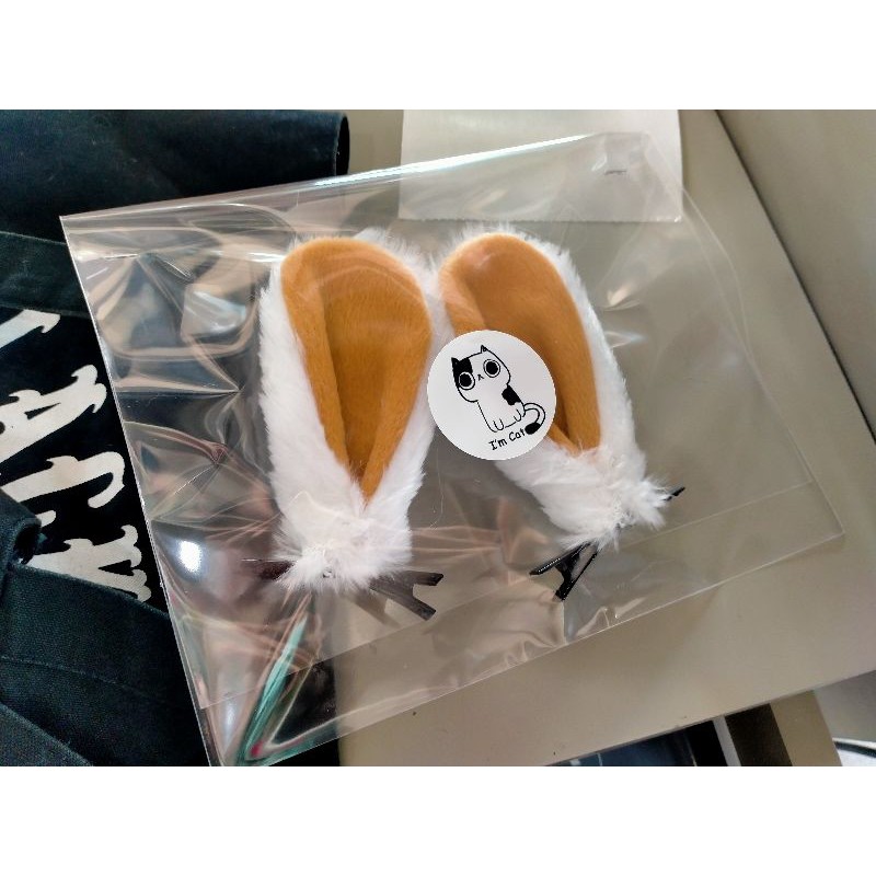 หูกระต่ายน้อย แบบติดกิ๊บ [พร้อมส่ง] ขนสั้น น่ารักๆ - รูปที่ 2