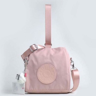 ! Kipling 2Way Mini Bucket Bag กระเป๋าถือหรือสะพาย 2Way ขนาดมินิกำลังดีทรงขนมจีบวัสดุ Nylon