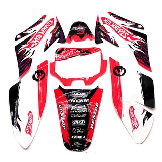 สติกเกอร์ CRF 70 GRAPHICS KIT CRF70 DECO DECALS DIRT PIT BIKE SENGE สําหรับรถจักรยานยนต์วิบาก Kayo BSE