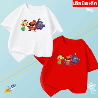 K-2205-SHORT เสื้อยืดเด็ก เสื้ฟอแขนสั้นเด็ก ลายการ์ตูนน่ารัก แฟชั่นเด็ก