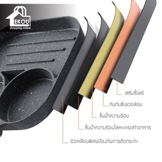 **พร้อมส่ง**กะทะ3-1 กะทะ2หลุม1ถาด**พร้อมส่ง**