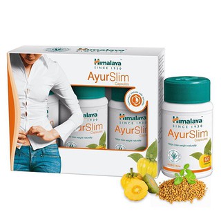 Ayurslim Himalaya 60 เม็ด ฮิมาลายา อายุรสลิม สมุนไพรส้มแขก