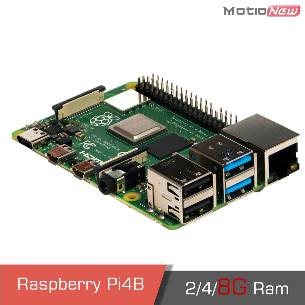 Raspberry Pi 4 Official Original Model B Dev Board Kit RAM 2G 4G 8G 4 ...