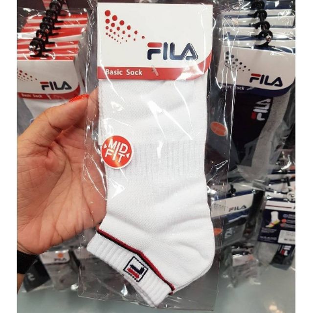 ถุงเท้า FILA Basic ข้อโลโก้ ของแท้