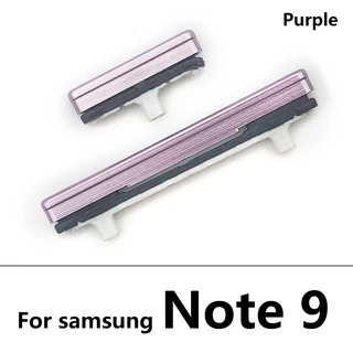 อะไหล่ปุ่มปรับระดับเสียง สําหรับ Samsung Galaxy Note9 Note9 10 Plus ปุ่มสวิตช์เปิด-ปิด สําหรับ
