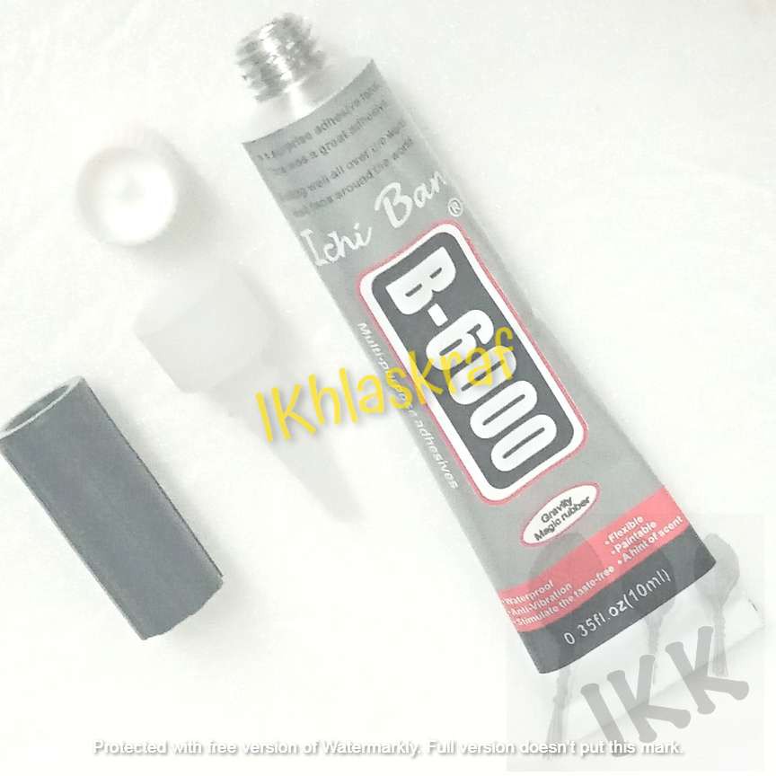 ( EX 2306 ) B-6000 10 ml gambo serbaguna หมากฝรั่งอเนกประสงค์ สักหลาดยิม