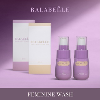 Ralabelle Bundle  secret feminine wash (ราลาเบล เฟมินีน วอช เซตคู๋)