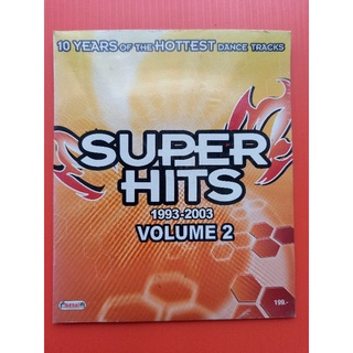 แผ่นซีดีเพลงไทย#สากล# Super Hit 1993-2003 Volume 2 ของแท้ของใหม่ยังไม่ใช้งานเก่าเก็บเก่าสะสม