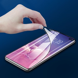 ฟิล์ม Nano Glass เต็มจอ เหมาะสำรับ SAMSUNG S10/ S10 Plus/SAMSUNG Note10 / Note 10 Pro ฟิล์มเซรามิก ฟิล์มไฮโดรเจลเกรดใหม่